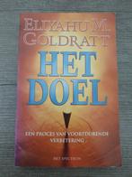 Het doel eliyahu m goldratt, Boeken, Gelezen, Ophalen of Verzenden