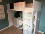 Mooie hoogslaper incl kledingkast en bureau, IKEA Smästad, Ophalen, Zo goed als nieuw, Hoogslaper
