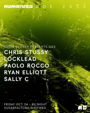 Sold Out ADE  Awakenings Chris Stussy Uss 24 Oktober beschikbaar voor biedingen