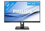 24 inch computer monitor - Philips 242B1G/00, Computers en Software, Monitoren, Ophalen, Philips, Full HD, Zo goed als nieuw