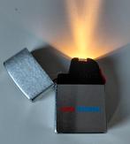 Zippo "ziplight" +houder, Verzamelen, Rookartikelen, Aanstekers en Luciferdoosjes, Ophalen of Verzenden, Zo goed als nieuw, Aansteker