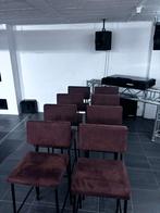 8 stijlvolle barkrukken van cognac eco-leder, 5 krukken of meer, 60 tot 90 cm, Nieuw, Leer