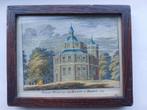 11 gekleurde ingelijste gravure uit 1746 Speelhuis van Breda, Ophalen of Verzenden