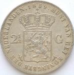 XntriQ-Coins - Zilveren rijksdaalder 1859 - Willem III (16), Koning Willem III, Zilver, Ophalen of Verzenden, Losse munt