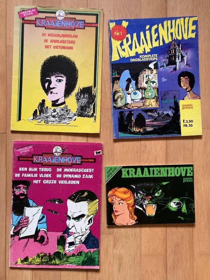 Willy Lohmann: Kraaienhove (4 stripboeken), Boeken, Stripboeken, Gelezen, Meerdere stripboeken, Ophalen of Verzenden