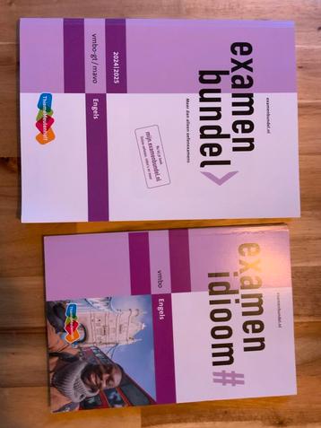 Examenbundel Engels VMBO 2025 (2 delen) beschikbaar voor biedingen