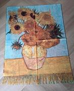 Nieuwe sjaal Vincent van Gogh Zonnebloemen., Nieuw, Ophalen of Verzenden, Sjaal, Maat 46/48 (XL) of groter