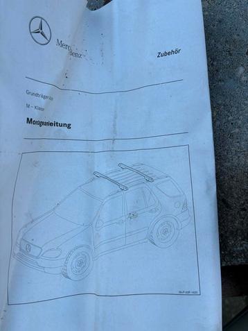 Dakdragers Mercedes M-Klasse beschikbaar voor biedingen