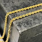 14 karaat gouden ketting rope schakel chain nieuw, Ophalen of Verzenden, Nieuw, Goud