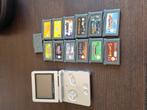 Gameboy advanced SP inclusief spellen, Spelcomputers en Games, Spelcomputers | Nintendo Game Boy, Ophalen of Verzenden, Gebruikt
