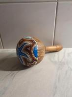 Kokosnoot, Sambabal, 22 cm lengte en Tamboerijn,, Ophalen of Verzenden, Zo goed als nieuw