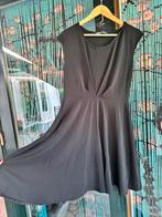 Nieuw travel jurkje juffrouw janssen maat L, Ophalen of Verzenden, Zo goed als nieuw, Zwart, Boven de knie