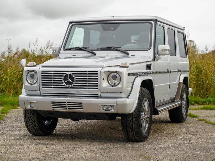 Mercedes G500 7G-Tronic Youngtimer Nieuwstaat, Auto's, Mercedes-Benz, Bedrijf, G-Klasse, Benzine, SUV of Terreinwagen, Automaat