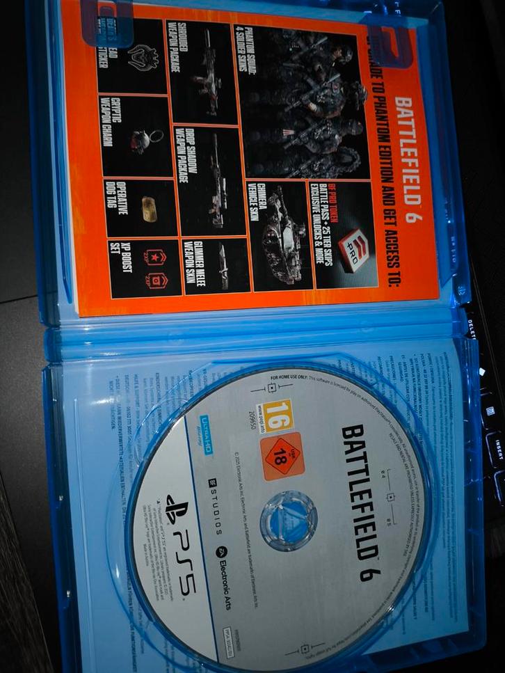 Battlefield 6 PS5 - Zo goed als nieuw!, Spelcomputers en Games, Spelcomputers | Sony PlayStation 5, Zo goed als nieuw, Playstation 5