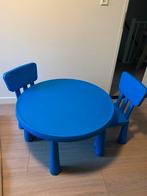 Mammut (IKEA) kindertafel en stoelen, Kinderen en Baby's, Kinderkamer | Tafels en Stoelen, Ophalen, Gebruikt, Tafel(s) en Stoel(en)