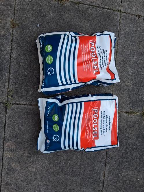 2 Zakken Zoutman Poolsel Zwembadzout 15kg - Nieuw, Tuin en Terras, Zwembad-toebehoren, Nieuw, Reinigingsmiddel, Ophalen