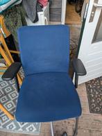Girsberger Bureaustoel, Huis en Inrichting, Ophalen, Gebruikt, Blauw, Bureaustoel