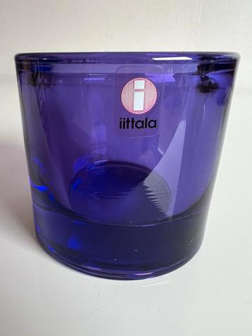 Iittala KIVI Marimekko Waxinelichthouder~Paars Purple 1999 beschikbaar voor biedingen