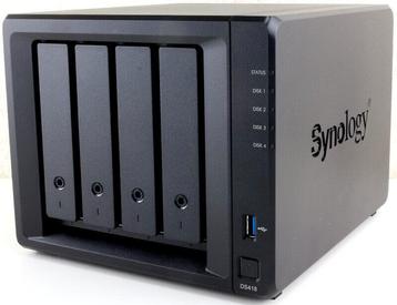 Synology DS418 NAS + 4x 4TB Wd red hdd beschikbaar voor biedingen