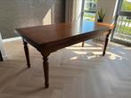 Massive oak hand made table 200-320 (L) x 90 (B) x 80 (H), Ophalen, Gebruikt, 200 cm of meer, Vijf personen of meer