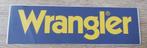 Oude Sticker WRANGLER., Ophalen of Verzenden, Zo goed als nieuw, Merk