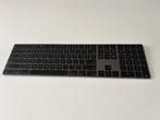 Apple Magic Keyboard Space Gray (Grey) met Numpad, Computers en Software, Toetsenborden, Gebruikt, Multimediatoetsen, Ophalen of Verzenden