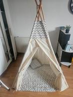Tipi tent met kleed en kussen - goede staat, Ophalen, Zo goed als nieuw