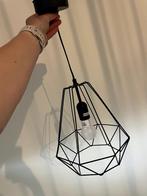 Zwarte hanglamp, Ophalen of Verzenden, Zo goed als nieuw, 50 tot 75 cm