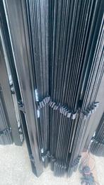 Nieuwe houten lamellen  zwart 96 breed 115 hoog, Ophalen of Verzenden, Zo goed als nieuw, Zwart, Minder dan 100 cm