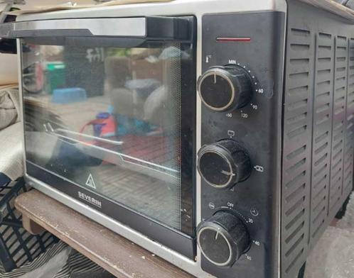 Severin mini oven + grill, draai spit, Witgoed en Apparatuur, Ovens, Gebruikt, Oven met grill, Minder dan 45 cm, 45 tot 60 cm