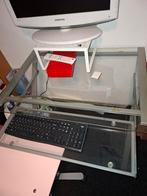 Glazen Bureau - Stijlvol en Modern, Ophalen, Gebruikt, Bureau