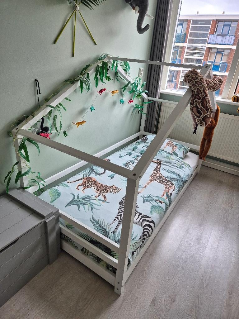 Bed voor kinderen, Ophalen, 85 tot 100 cm, Gebruikt, Lattenbodem