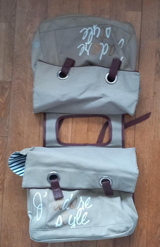 dubbelle fietstas van het merk Fast Rider Adore Style, Ophalen of Verzenden, Gebruikt, FastRider