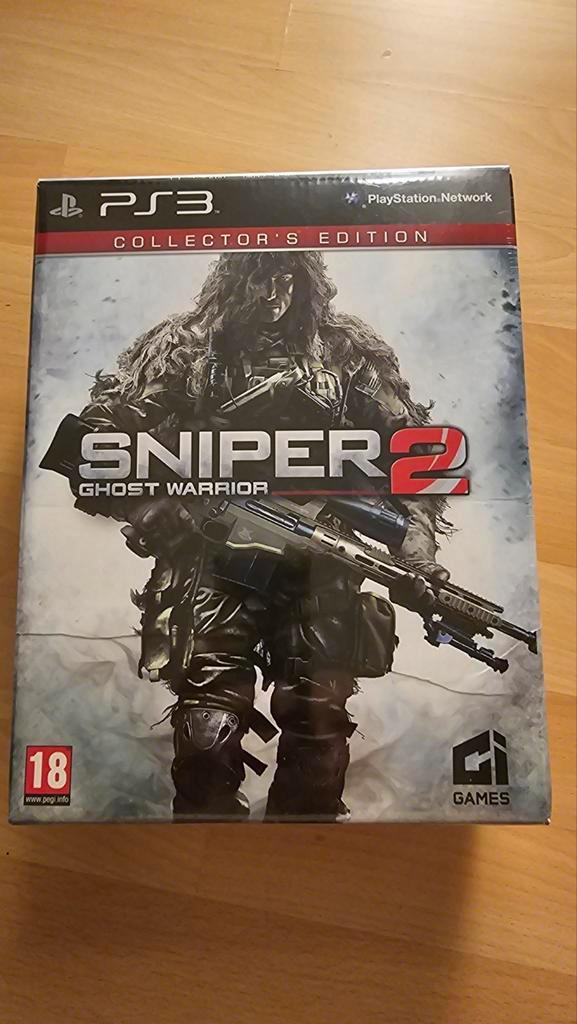 Sniper 2 Ghost Warrior Collector's Edition PS3 Sealed, Spelcomputers en Games, Games | Sony PlayStation 3, Nieuw, Shooter, 1 speler