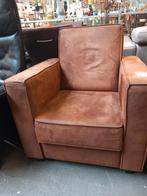 2 Bruine Loungestoelen - Comfortabel en Stijlvol, Ophalen, Gebruikt, 75 tot 100 cm, 75 tot 100 cm