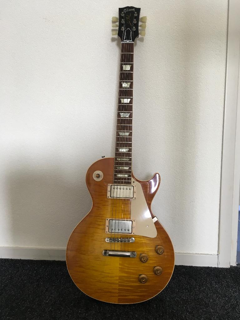 Gibson custom shop 58 Les Paul Standard VOS 2015, Muziek en Instrumenten, Ophalen, Zo goed als nieuw, Solid body, Gibson