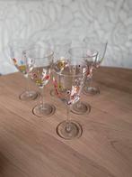 Handgemaakte wijnglazen, Glas of Glazen, Ophalen of Verzenden, Overige stijlen, Glas