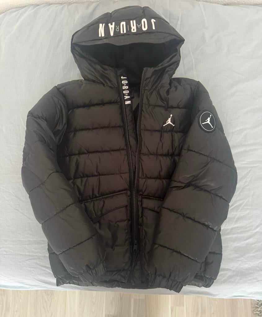 Zwarte Jordan jas, Kleding | Heren, Jassen | Winter, Ophalen of Verzenden, Zo goed als nieuw, Zwart