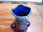 Art nouveau keramiek vaas met druipglazuur., Antiek en Kunst, Antiek | Keramiek en Aardewerk, Ophalen of Verzenden