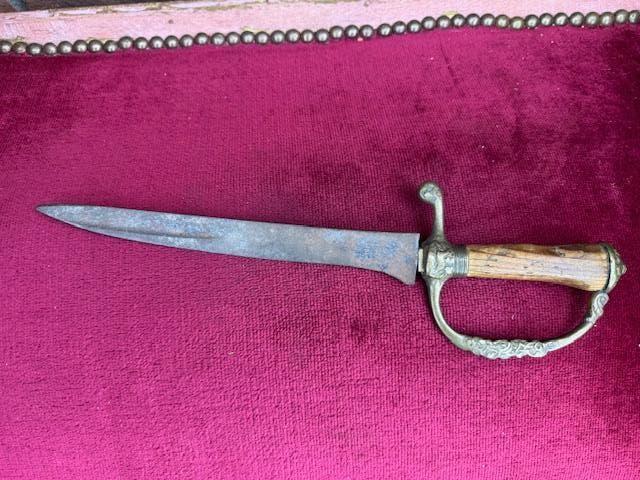 mooie antieke jacht dolk/ hartsvanger, Ophalen of Verzenden, Overige soorten, Duitsland, Mes of Dolk