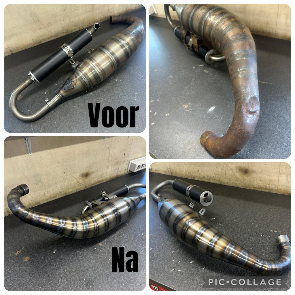 Uitlaat uitdeuken / renovatie, Ophalen of Verzenden