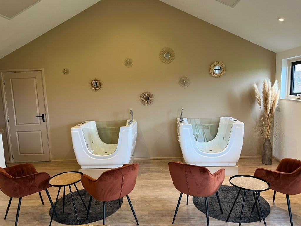 Babyspa baden, Ophalen, Zo goed als nieuw