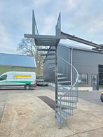 Stalen wenteltrap gegalv. Hoog 3,45 mtr. Nor031, Ophalen, 2 tot 4 meter