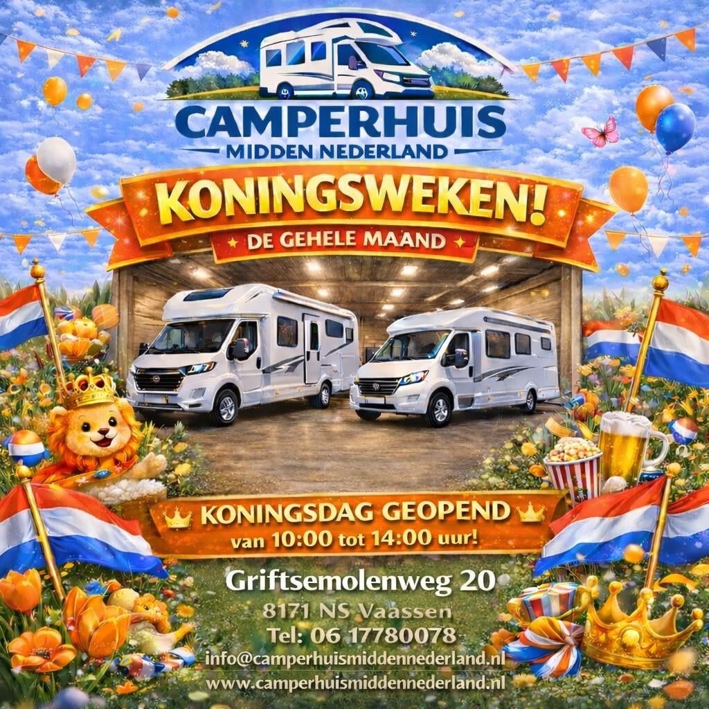KONINGSWEEK!! Deze gehele week extra hoge kortingen!!, Bedrijf