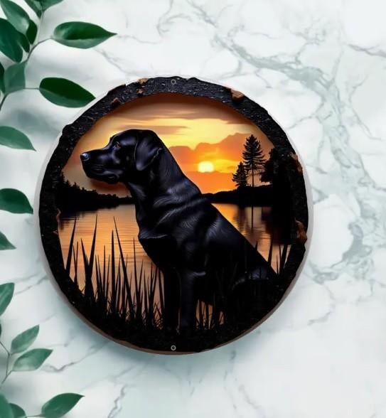 Labrador wanddecoratie, Ut, Nieuw, Ophalen of Verzenden, Uno
