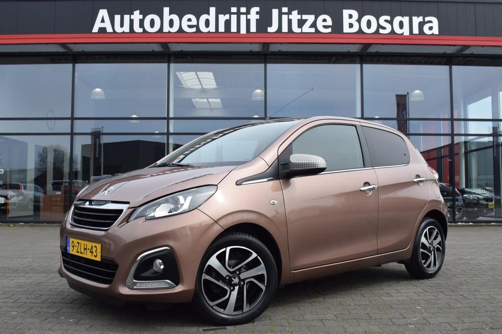 Peugeot 108 1.0 VTi Première ECC | Telefonie | Keyless | 15, Auto's, Peugeot, Euro 5, Stof, Gebruikt, 4 stoelen