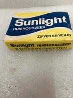 Vintage Sunlight Huishoudzeep - 2 Standaardtabletten, Ophalen of Verzenden, Schoonmaakmiddel