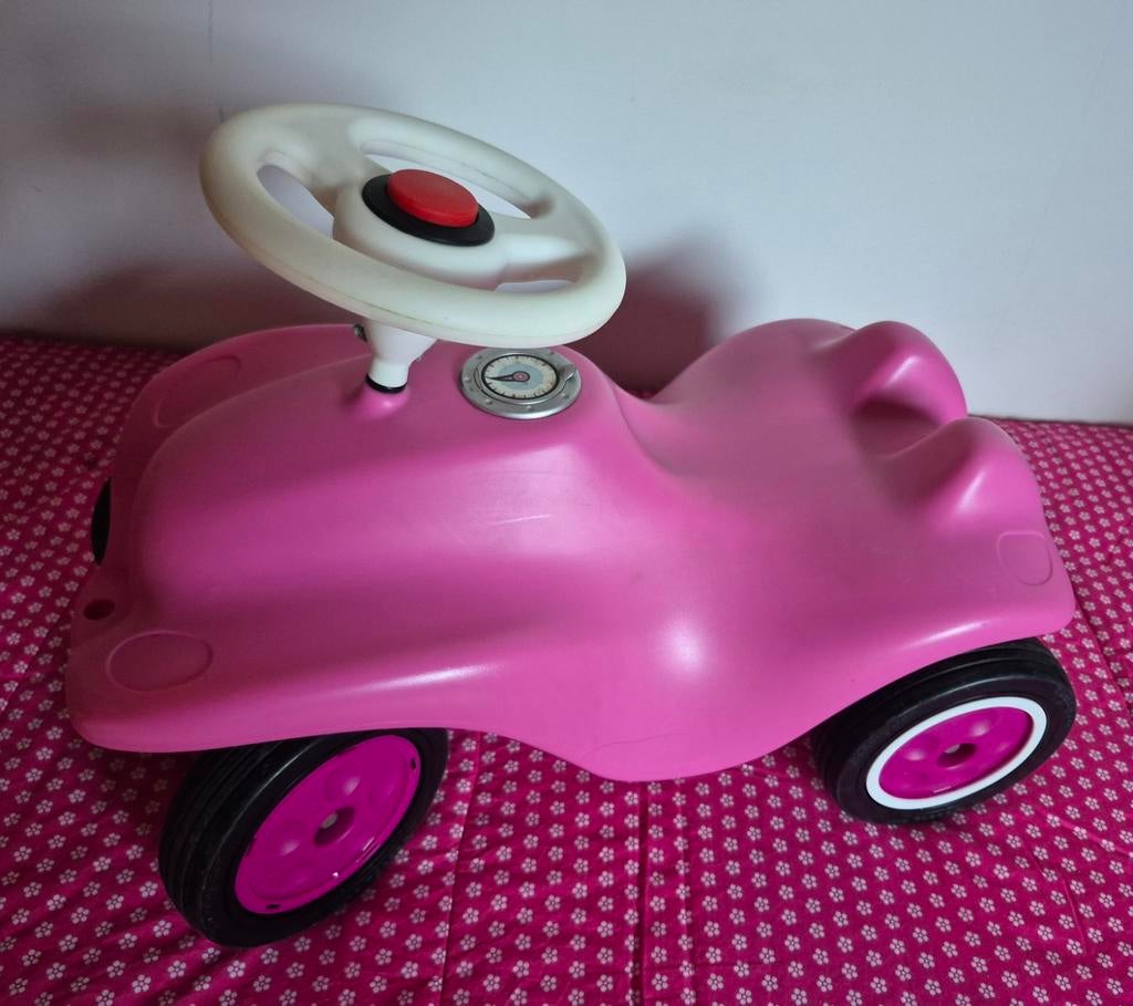 Roze Big Bobby Car Loopauto, Ophalen