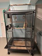 Heel groot kooi, Verzenden, Zo goed als nieuw, Metaal, Vogelkooi