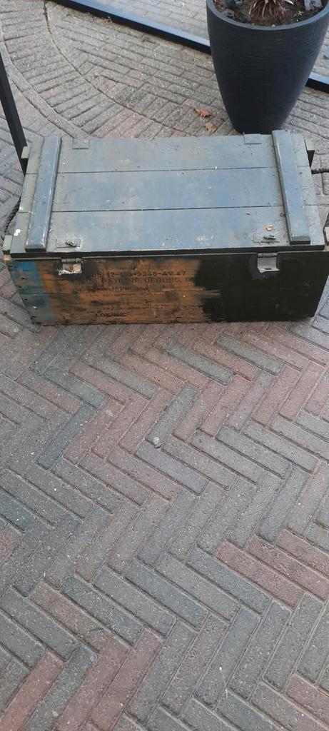 Oude munitiekist, Verzamelen, Overige Verzamelen, Ophalen